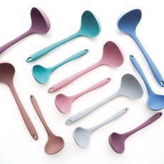 달스네가게 국산 프리미엄 실리콘 국자 미니국자, 제이드그린, 1개