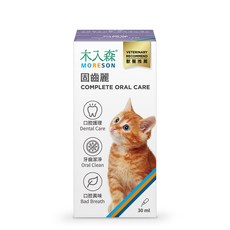 木入森 MORESON 貓咪固齒麗 口腔護理液 30ml 噴灑型 1瓶, 1個