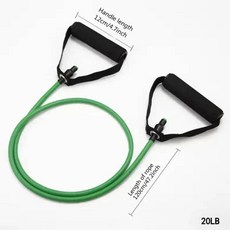 가슴운동기구 저항 밴드 운동 남성용 여성용 집 근력 훈련 장비, Green