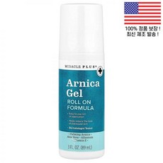 미라클 플러스 아르니카 젤 롤온 포뮬라 3온스 89ml Miracle Plus Arnica Gel Roll on Formula 3 floz, 1