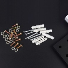 페그보 시공용 PEGBO 벽걸이선반 아크릴타공판부속품A 아크릴타공판부속품 수납보드 소품걸이 아이디어수납보드 인테리어소품걸이+셀러팩토리Shop, 벽고정용 나사못