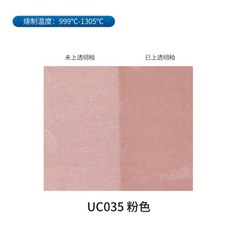 언더글레이즈 컬러 세라믹 유약, 1개