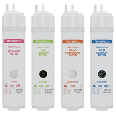위닉스 정수기 필터 PQ-1000 호환 최고급형, 11인치 1세트 (1+1+1+1)