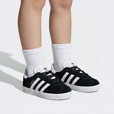 [국내매장판] 아디다스 키즈 운동화 블랙 가젤 컴포트 클로저 IH0338