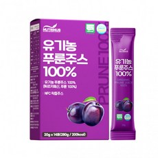 뉴트리너스 NFC 유기농 푸룬주스 100%, 20g
