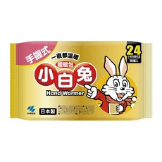 小白兔暖暖包 24小時持續保溫, 1入