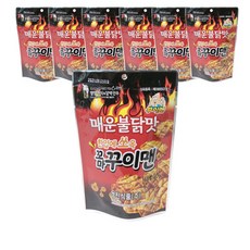 꼬마꾸이맨 매운불닭맛, 50g, 7개