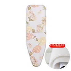 바라봄 스탠딩다리미판 접이식 다리미대, 1개, 보드3612 90x30 모란 디자인 매팅패드2겹포함