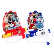 베이블레이드 버스트 배낭물총 색상랜덤워터건 물놀이 물총 장난감 어린이 아기 유아 장난감 어린이집 유치원 생일 선물 조카, 베이블레이드 버스트 배낭물총(랜덤), 1개