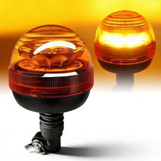 Agrieyes Magnetic Wireless Beacon Light Amber Beacon LED Emergency Strobe Lights for Trucks Warn, Amber 3
