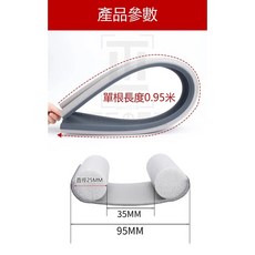 門底密封條, 1個, 門底密封條*一個（免膠免釘防塵隔音）