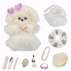 [이지앤조이] 모루인형 키링 만들기 DIY 4종 키트 시즌2 풀패키지, 1종풀패키지(레몬), 1개