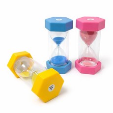 이중구조 안전 설계 3분 모래시계 집중력향상 옐로우