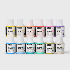 알파소프트바디 아크릴물감 세트 250ml, 12B 세트(파스텔)