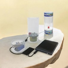 눈으로 보는 LED 스피커 만들기 (스테레오앰프) 음성전류 진폭 음폭 관찰 소리전달 실험