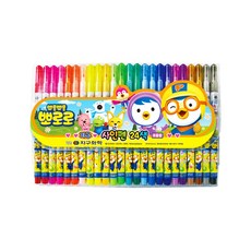 뽀로로 지구 사인펜, 혼합 색상, 24개