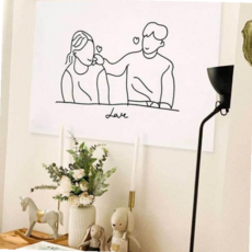 거실그림 S 복도 원룸포스터 인테리어 패브릭 소품 59000EA 1EA, 본상품