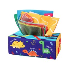 恐龍造型抽拉玩具，寶寶早教益智玩具，手眼協調訓練，柔軟材質安全無毒, 恐龍, 1套