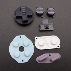 Gameboy Classic GB 키패드 용 멀티 컬러 버튼 GBO DMG 용 DIY Gameboy A B 버튼 및 고무 전도성 D 패드 버, 15 PJ-024O