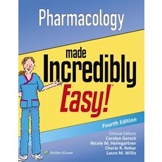 (영문도서) Pharmacology Made Incredibly Easy Paperback, LWW, English, 9781496326324