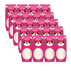 파스퇴르 꼬미루미 딸기 우유, 125ml, 20개