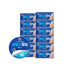 사조 안심따개 마일드참치100g12개, 12개, 100g