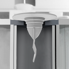 아파트하수구냄새 하수구바퀴벌레 하수구방충망 세면대벌레차단 옥상배수구덮개 날파리 그레이색, 1개, 그레이