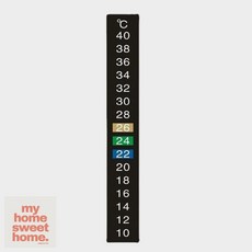 나의홈스윗홈 스티커형 어항 온도계 가정용