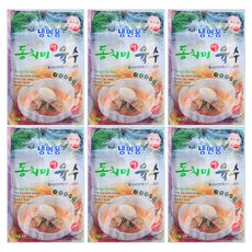 팔도맛쟁이 농민식품 동치미맛 냉면육수, 350g, 6개