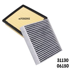 凌志 RX200T RX300 RX350 RX450h 冷氣濾網 空氣濾網, 1個, ES350_6代_3.5L_汽油款,套組（空+冷）濾網