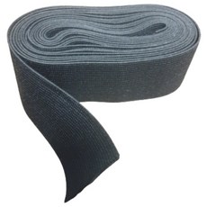 4마) 허리고무밴드 40mm/ 부드러운 블랙 고무줄 / 코메즈밴드 긍정미공방, 1개