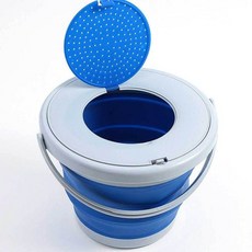 접이식버킷 휴대용바스켓 접이식물통 세차통 세차버킷 세차통 접이식물통 세차버킷 다용도물통 세차바스켓 휴대용바스켓+노드커머스Shop, 빠른배송