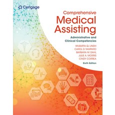 (영문도서) Comprehensive Medical Assisting: Administrative and Clinical Competencies Hardcover, Cengage Learning, English, 9781305964792