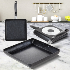 2size 3중코팅 모노 사각 에그팬 1P 국내산 다용도 달걀 계란말이 프라이팬 후라이팬, 1개, 22cm