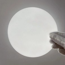 호환 LED 디퓨저 렌즈 전등갓 필터 유백색 다운 라이트 램프 커버 35 42 100 190mm 개, 09 42mm