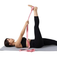 데비 프로 링크 요가 스트랩, 핑크