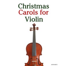 (영문도서)Christmas Carols for Violin Paperback, Marco Musica, English, 9789974934443