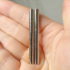 D5*1T 네오디움 원형자석 ND 지름 5mm x 두께 1mm [니즈], 50개