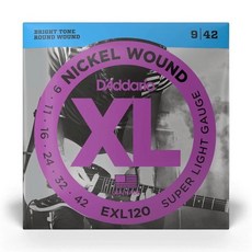 昕欣樂器 D'Addario 電吉他弦, EXL110 (.010~ .046)