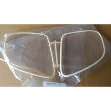 賓利 Bentley Continental Flying Spur 2005 12 鍍鉻改裝車燈框 後燈框, 1個, 素材(無上色) 後燈框 1組