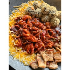 곽현숙 쭈꾸미 볶음 300g 양념쭈꾸미 밀키트 캠핑음식 술안주, 약간매운맛(300g)_불닭볶음 맵기, 1개