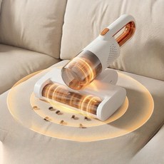 무선 침대용 진드기 제거기 대흡입 자외선 살균, 68000Pa 진정흡입, 기본 색상