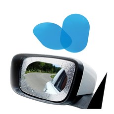 차량용 사이드미러 방수 코팅 필름 카인테리어 고급 SUV, 03.사이즈(100mm x 100mm)