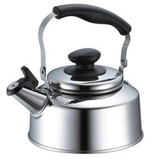 키친플라워 휘슬 인덕션 물 주전자 스텐 주전자 1.7L [1EA 또는 1set 구성], 본상품