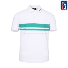 남성 컬러블럭 반팔 티셔츠_L222TS123P