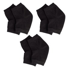 FOOTINSOLE.COM 腳墊後跟保護襪套組黑色