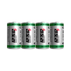 쎈도리 망간 C형 건전지, 1개, 4개입
