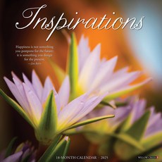 (英文圖書)Inspirations 2026 12 X 12 Wall Calendar Spiral, Willow Creek Press Calendars, 英文, 螺旋裝