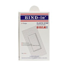 BIND-in 絆多 透氣伸縮膠布 膚色, 1個, No.9480不織布透氣伸縮膠布10片