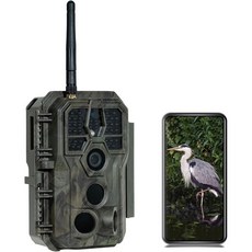 GardePro E8 트레일 카메라 WiFi 32MP 1296p 모션감지 야간투시, E8 Camo